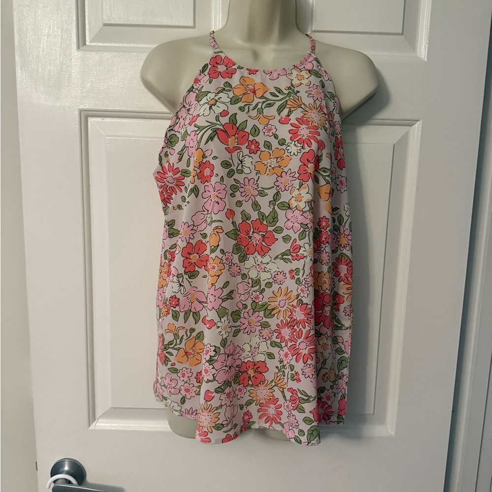 Floral Halter Top